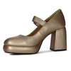 Maciejka Gold Leather Pumps 06231-25/00-1