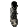 Maciejka Women's Leather Ankle Boots on a Platform Gray