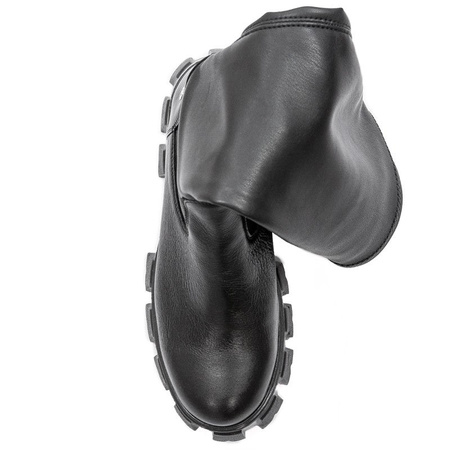 Maciejka Black Knee-High Boots