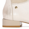 Maciejka 04744-22/00-5 women's Light Beige Lace-up Boots
