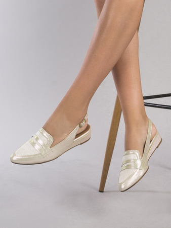 Maciejka Leather Light Beige Women's Sandals 06472-22/00-1