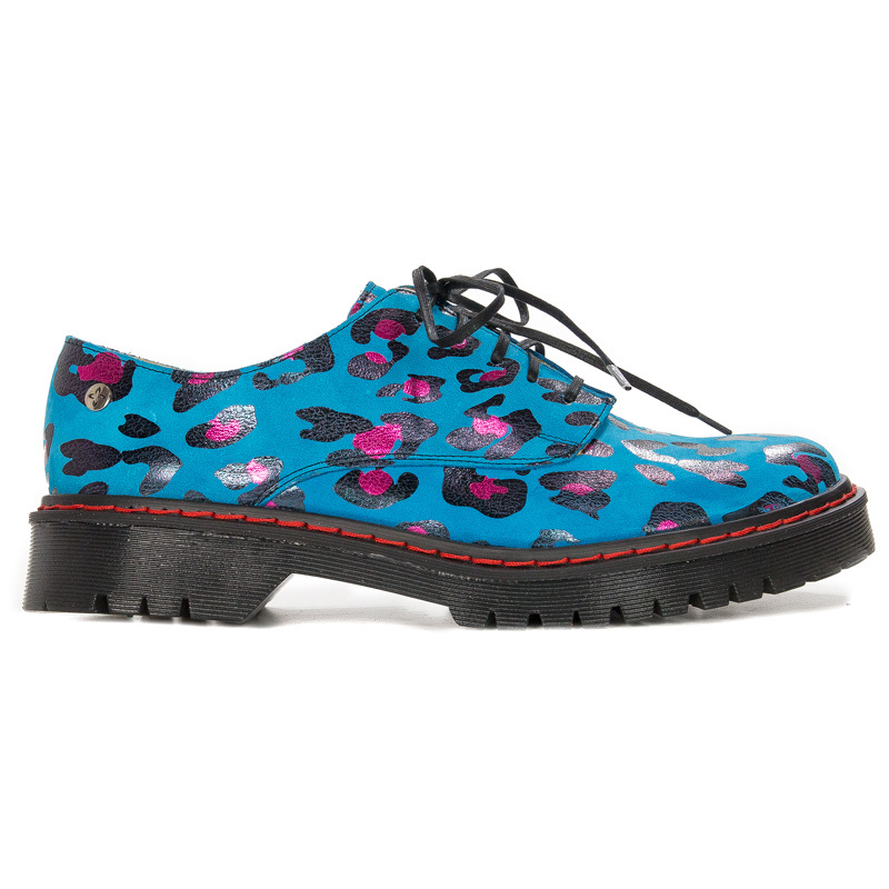 Maciejka Blue Low Shoes 04087-47/00-5