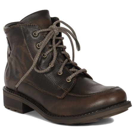 Maciejka Women's Leather Boots Brown