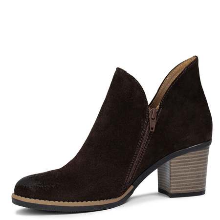 Maciejka Women's Velvet Chocolate Ankle Boots 04492-100/00-5