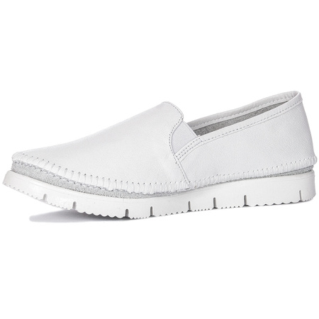 Maciejka White Low Shoes