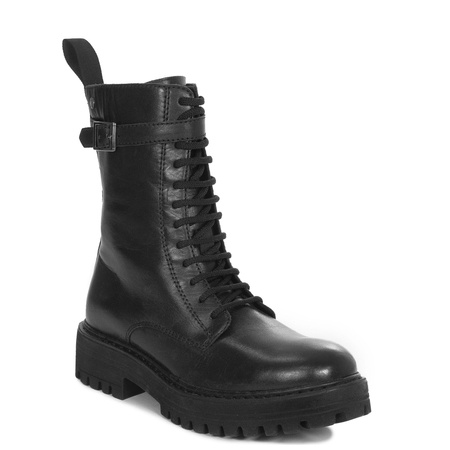 Maciejka Women's Black Leather Shoes