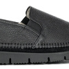 Maciejka Leather Slip-On Loafers Flexible Sole Black 03512-01-00-0