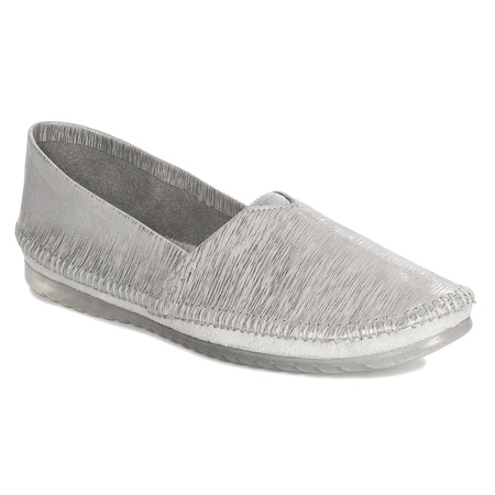 Maciejka Women's Silver Half Shoes