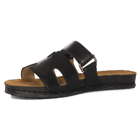 Maciejka Black Women's Slides