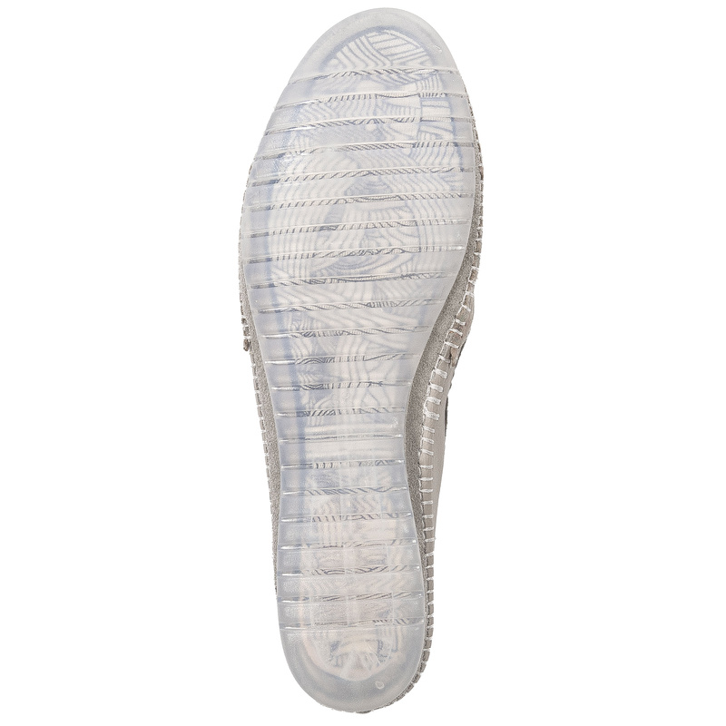 Maciejka Leather Loafers Decorative Stitching Beige T3512-73/00-0