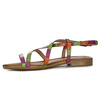 Maciejka Leather Multikolor Women's Sandals 06635-39/00-0
