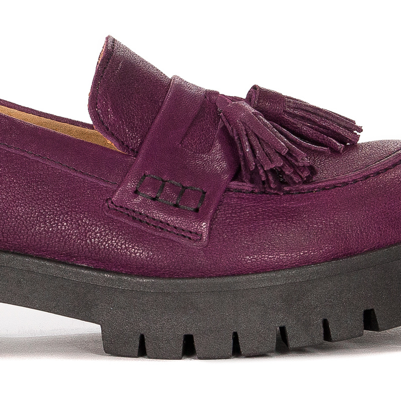 Maciejka Women's Burgundy Flat Shoes