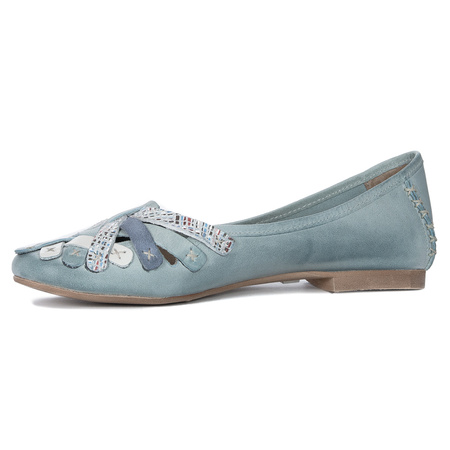 Maciejka Light Blue Ballerina 01358-34/00-0