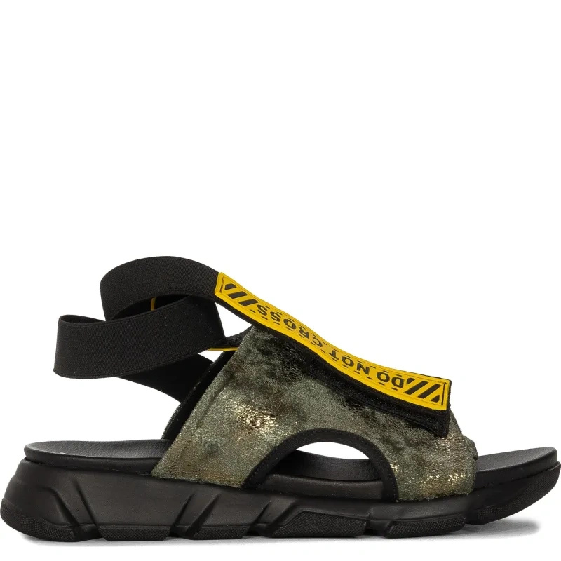 Maciejka Women's Leather Sandals Green