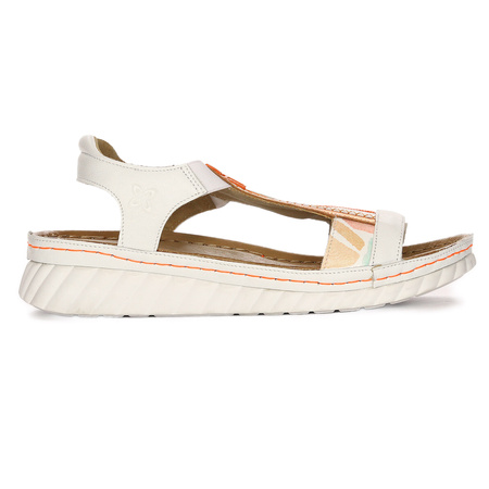 Maciejka Women's Leather White Sandals