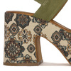 Maciejka Olive + Flowers Sandals 06089-24-00-1