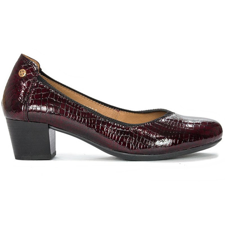 Maciejka Maroon Pumps 04802-23/00-1