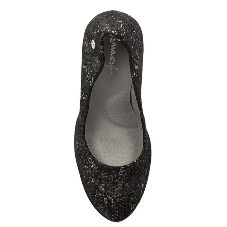 Maciejka Black&Silver Pumps 2629S-01/00-1