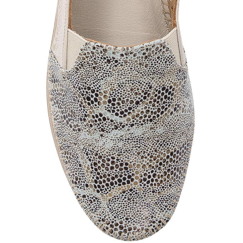 Maciejka Beige suede leather Flat Shoes 5814A-04/00-1