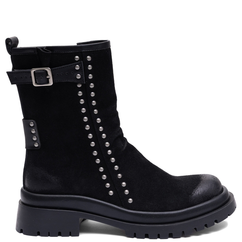 Maciejka Natural Leather Classic Black Ankle Boots Timeless Elegance K7727-01/00-7
