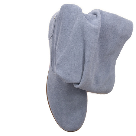Maciejka Blue Knee-High Boots 05057-06/00-6