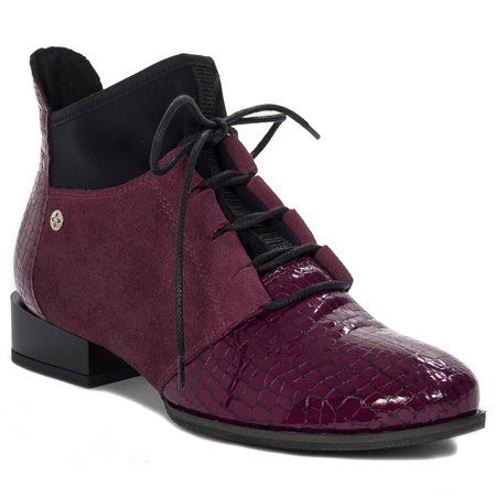 Maciejka Brown Lace-up Boots 04744-48/00-7