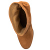 Maciejka Suede Slouch Ankle Boots Block Heel Cognac Brown 06005-29/00-6