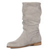 Maciejka Velour Leather Knee-High Boots Light Ash Grey 05057-13/00-6