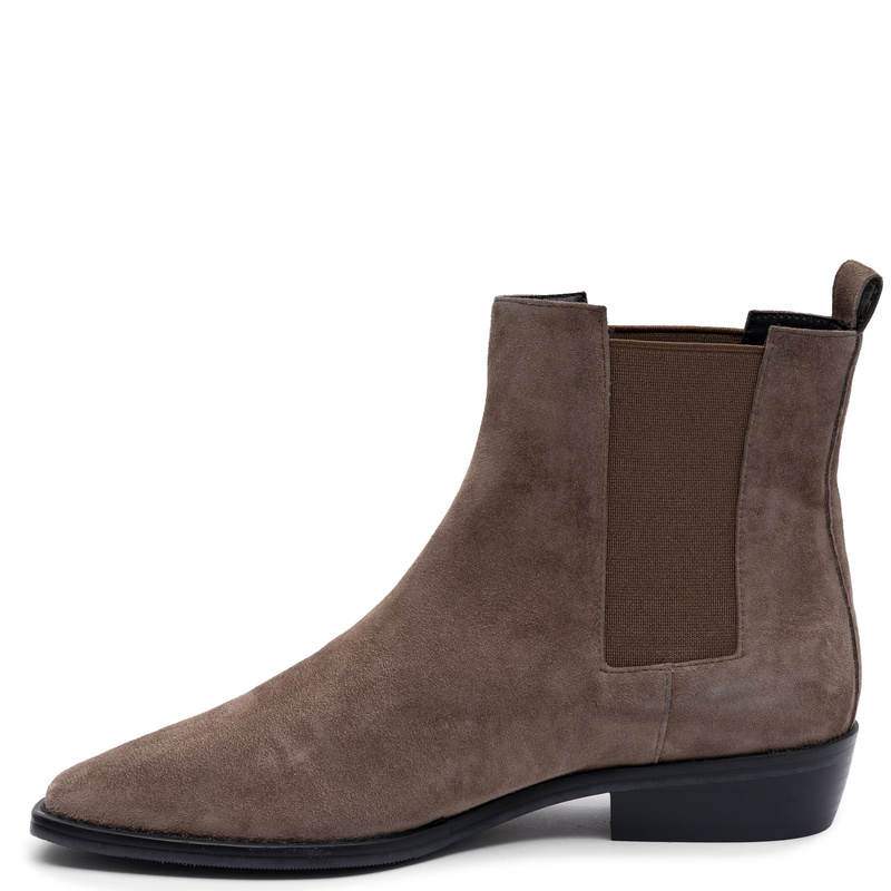 Maciejka Suede Leather Ankle Boots Insulated Brown K7758-04/00-7