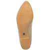 Maciejka Leather Ballet Flats Almond Toe Flat Sole Gold 04100-25/00-8