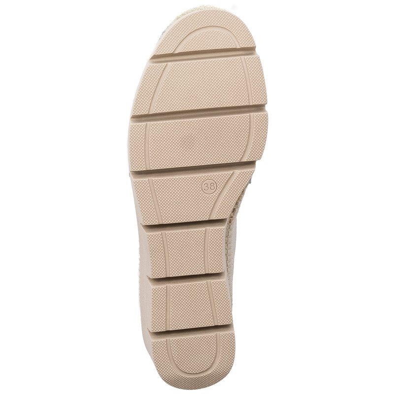 Maciejka Beige suede leather Flat Shoes 5814A-04/00-1