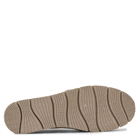 Maciejka Leather Slip-On Loafers Patterned Vamp Beige 03512-72/00-0