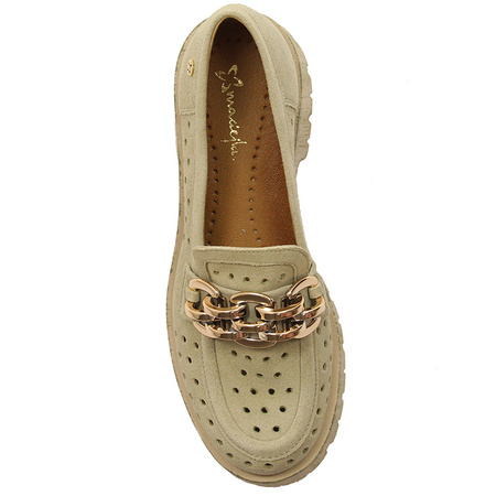 Maciejka Women's Pistachio Flat Shoes