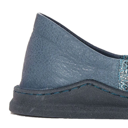 Maciejka Navy+Grey Flat Shoes 04078-54/00-0