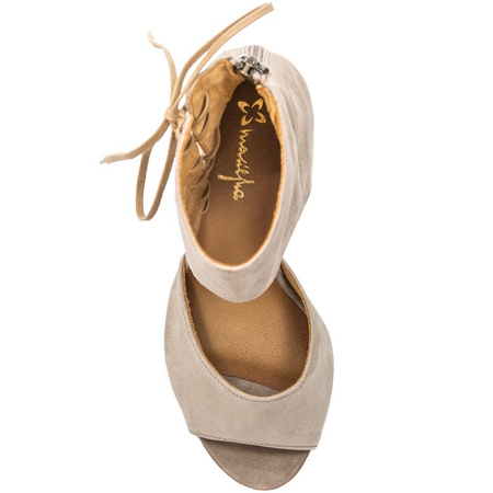 Maciejka Beige Sandals 04122-04/00-5