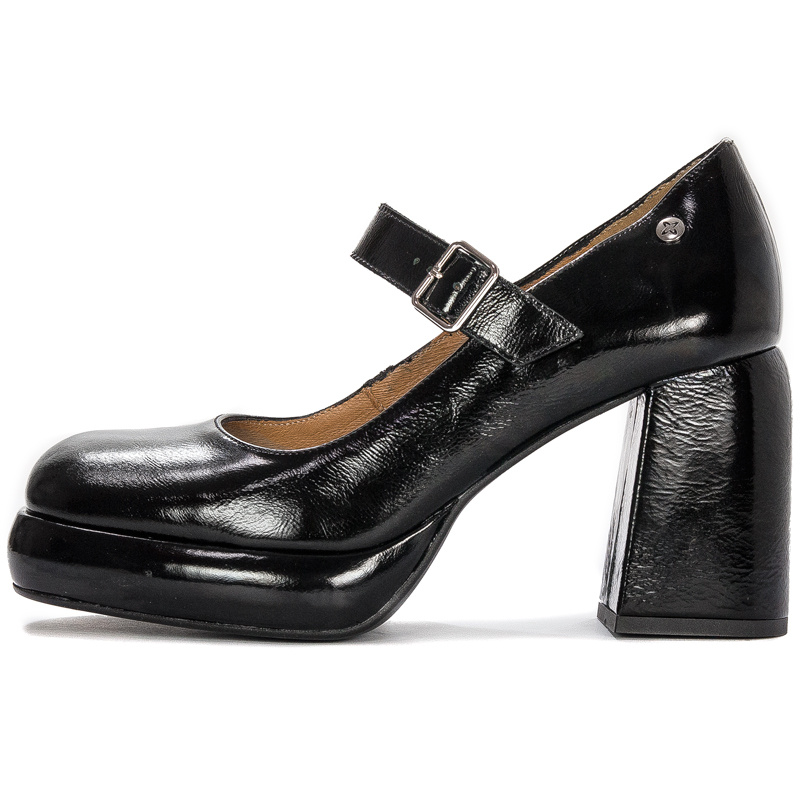Maciejka Black Leather Pumps 06231-01/00-1