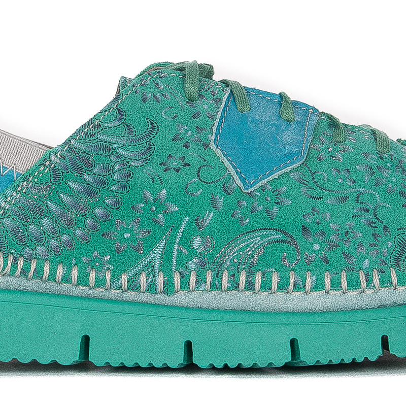 Maciejka Green Low Shoes 05873-09/00-1