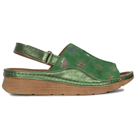 Maciejka Women's Leather Sandals Brown