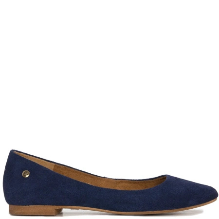 Maciejka women's Navy leather Ballerina