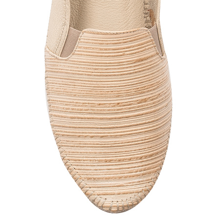 Maciejka Półbuty Skóra Naturalna Beige