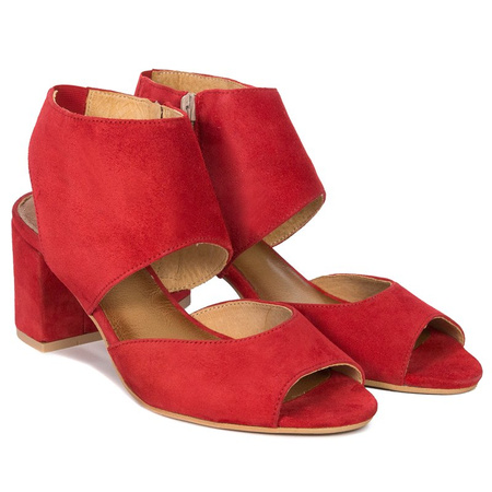 Maciejka Red Sandals 04038-08/00-5