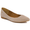 Maciejka Suede Leather Ballerinas Almond-Toe Beige 04100-42/00-8