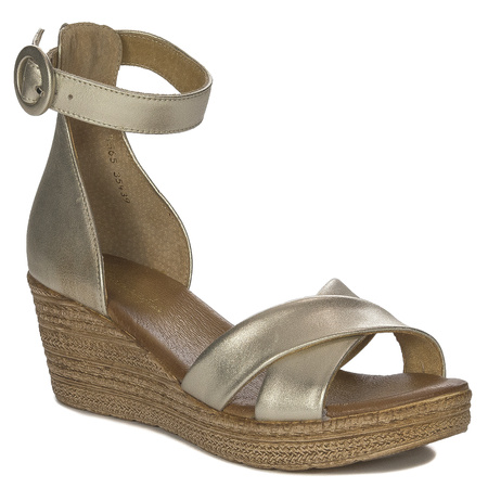 Maciejka Gold Sandals 04565-41/00-5