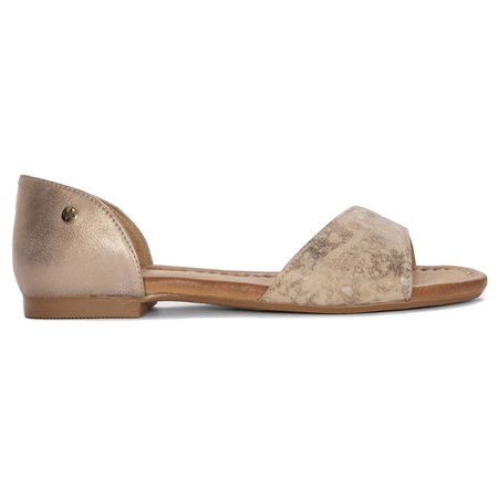 Maciejka Women's Leather Sandals Beige