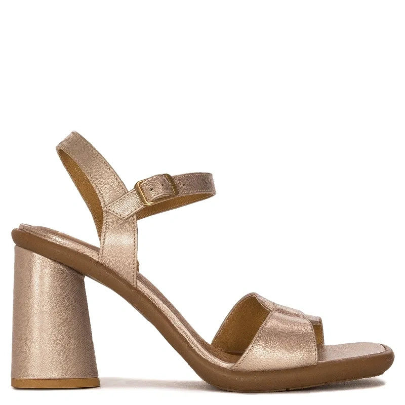Maciejka Women's sandals in natural leather gold