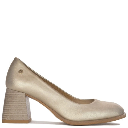 Maciejka 06414-25/00-1 Women's Leather Gold Pumps