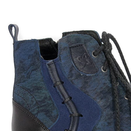 Maciejka Navy Blue Boots 05564-17/00-7