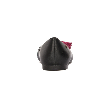 Women's Leather Black Shoes