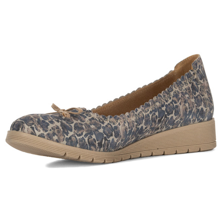 Maciejka Navy Blue Flat Shoes