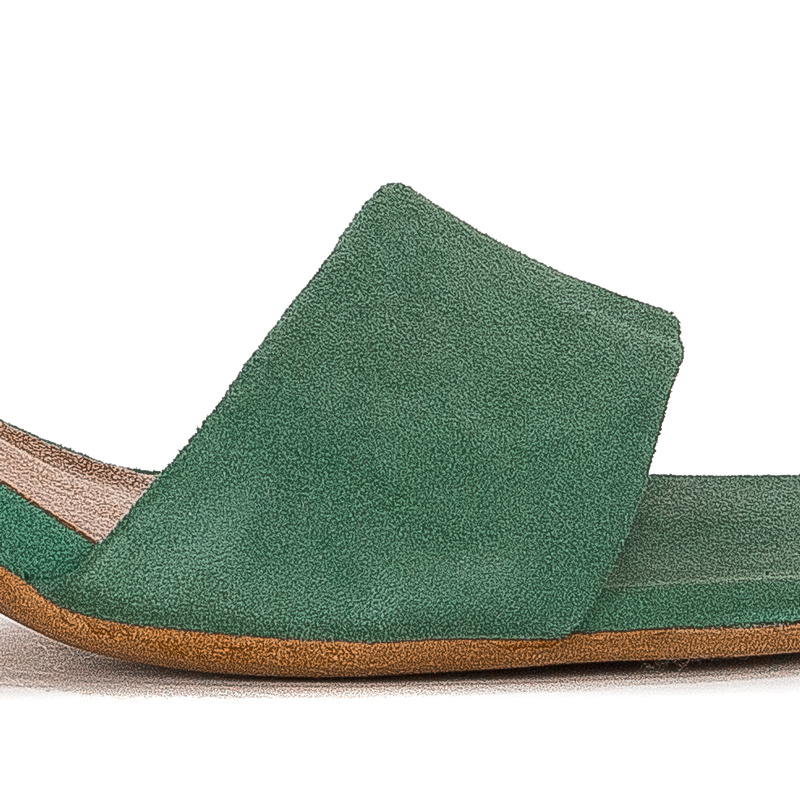 Maciejka Green Sandals 04141-09/00-5
